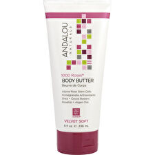 Andalou Naturals 1000 Roses Velvet Soft Body Butter 236ml/8oz