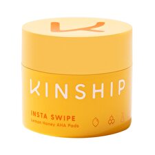 Kinship Insta Swipe Aha Lemon Honey Pads Exfoliating Peel-off Pads 45 Pcs