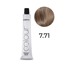 Subrina Professional Essential Colour Permanent Hair Dye 7/71 Medium Ashy Chestnut Blonde 100ml