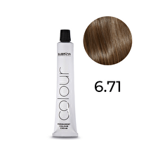 Subrina Professional Essential Colour Permanent Hair Dye 6/71 Dark Ashy Chestnut Blonde 100ml
