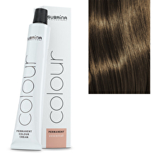 Subrina Professional Essential Colour Permanent Hair Dye 6/8 Matte Dark Blonde 100ml