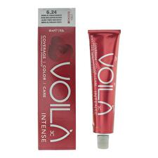 Intercosmo Voila 3c Intense Permanent Hair Dye 6.24 Dark Iridescent Copper Blonde 60ml