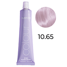Subrina Professional Demi Permanent Colour Vegan Demi-permanent Hair Dye 10/65 Lightest Blonde Mahogany 60ml