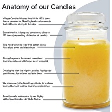 Village Candle Scented Candle In Glass Winter Clementine 602 G