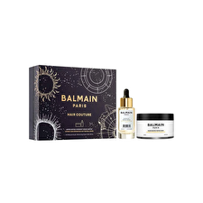 Balmain Professionnel Set Balmain Professionnel: Overnight Botanical Oils Hair Serum Repairing 30ml & Moisturizing Hair Treatment Cream Mask For Repairing 200ml