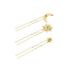 Balmain Set Trio Limited Edition Hair Pin 3 Pcs