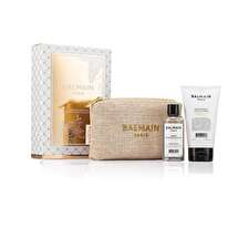 Balmain Professionnel Set Balmain Professionnel: Argan Moisturising Elixir Hair Oil For Nourishing 100ml & Moisturizing Hair Styling Cream 150ml & Gwp Textile Pouch Light Brown
