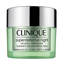 Clinique Superdefense Night Fragrance Free Moisturizing Night Cream For Face 50ml