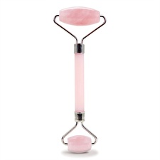 PlumBeauty Facial Contour Roller - Rose Quartz (rose Quartz Facial Roller)
