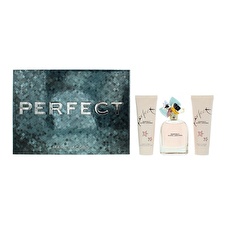 Marc Jacobs Set Marc Jacobs: Perfect Eau De Parfum For Women 100ml & Perfect Hydrating Body Lotion 75ml & Perfect Hydrate Shower Gel All Skin Types 75ml