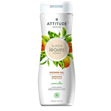 Attitude Super Leaves Energizing Shower Gel - Energizující Sprchový Gel S Výtažky Pomerančových Listů 473ml