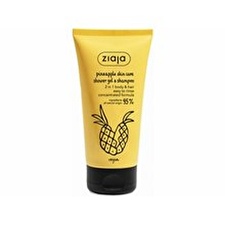 Ziaja Energizing Shower Gel & Shampoo Pineapple Skin Care (shower Gel & Shampoo) 160ml