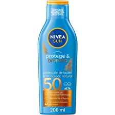 Nivea Sun Protects&tans Milk Spf50 200ml