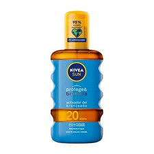Nivea Sun Protects&tans Oil Spf20 200ml