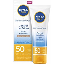 Nivea Sun Control Shine Medium Mattifying Facial Spf50 40ml