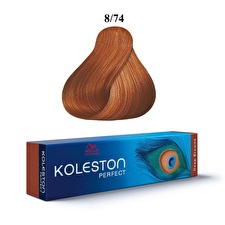 Wella Professionals Koleston Perfect Permanent Hair Dye 8/74 Light Blond Chestnut Red 60ml