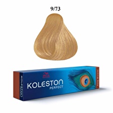 Wella Professionals Koleston Perfect Permanent Hair Dye 9/73 Bright Blond Golden Chestnut 60ml