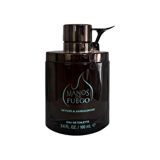 Manos De Fuego Vetiver & Sandalwood Eau De Toilette For Men 100ml