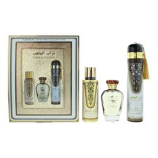 Ard Al Zaafaran Set Ard Al Zaafaran: Turab Al Dhahab Eau De Parfum For Women 100ml & Turab Al Dhahab Deodorant Spray For Men 250ml & Turab Al Dhahab Room Spray 300ml