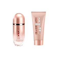 Carolina Herrera Set Carolina Herrera: 212 Vip Rose Eau De Parfum For Women 80ml & 212 Vip Rose Moisturising Body Lotion 100ml