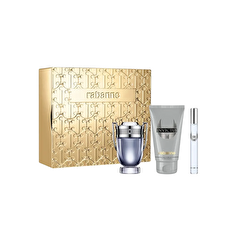 Paco Rabanne Set Paco Rabanne: Invictus Eau De Toilette For Men 50ml & Invictus Eau De Toilette For Men 10ml & Invictus Shower Gel For All Skin Types 100ml