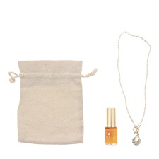Lalique Set Lalique: Soleil Vibrant Eau De Parfum For Women 15ml & Base Metal Necklace For Women & Textile Textile Bag For Women