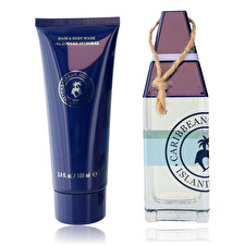 Caribbean Joe Set Caribbean Joe: Island Supply Azure Sails Eau De Toilette For Men 125ml & Island Supply Azure Sails Shower Gel & Shampoo 2-in-1 100ml