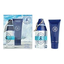 Caribbean Joe Set Caribbean Joe: Island Supply Turquoise Waters Eau De Toilette For Men 125ml & Island Supply Turquoise Waters Shower Gel & Shampoo 2-in-1 100ml