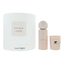 Courreges Set Courreges: La Fille De L'air Eau De Parfum For Women 100ml & La Fille De L'air Scented Candle 75 G