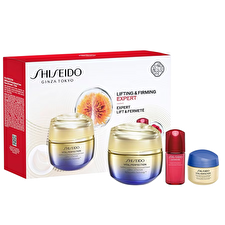 Shiseido Set Shiseido: Vital Perfection Uplifting & Firming Cream Face 50ml & Vital Perfection Firming Overnight Cream For Face 15ml & Ultimune Power Infusing Serum For Face 10ml