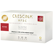 Labo Crescina Transdermic Hfsc 500 For Growth Stimulation Ampoules Treatment Serum For Scalp For Women 20 & 20 Pcs 3.5ml