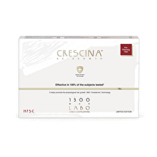 Labo Set Crescina Transdermic Hfsc 1300 For Growth Stimulation Ampoules Treatment Serum For Scalp For Men 5 Pcs 3.5ml