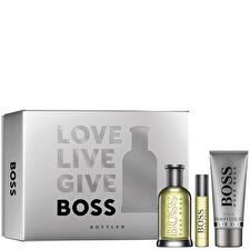 Hugo Boss Set Hugo Boss: Boss Bottled Eau De Toilette For Men 100ml & Boss Bottled Eau De Toilette For Men 10ml & Boss Bottled Cleansing Shower Gel For All Skin Types 100ml