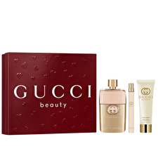 Gucci Set Gucci: Guilty Eau De Parfum For Women 90ml & Guilty Eau De Parfum For Women 10ml & Guilty Moisturizing Body Lotion 50ml