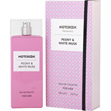 Notebook Fragrances Peony & White Musk Eau De Toilette 100ml