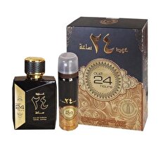 Ard Al Zaafaran Set Ard Al Zaafaran: Oud 24 Hours Eau De Parfum Unisex 100ml & Oud 24 Hours Deodorant Spray Unisex 50ml