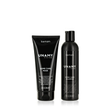 Kemon Unamy System Home Care Set Kemon: Unamy System Hair Care Hair Shampoo 250ml & Unamy System Hair Care Hair Treatment Cream Mask 200ml