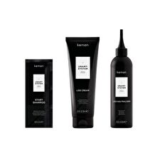 Kemon Unamy System Liss Set Kemon: Start Hair Shampoo 20ml & Liss Cream Hair Treatment Cream Mask 250ml & Liss Neutralizer Hair Treatment Lotion Mask 250ml