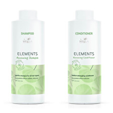 Wella Elements Lightweight Renewing Shampoo & Conditioner 1000ml Duo