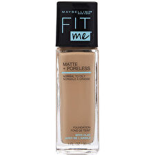 Maybelline Fit Me Matte & Poreless Mattifying Liquid Foundation - Soft Sand 124