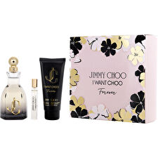 Jimmy Choo I Want Choo Forever Woman Set Eau De Parfum 100ml & Eau De Parfum 7.5ml & Bl 100ml (new Pack)