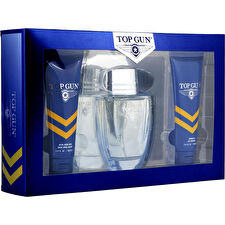 Top Gun Set Top Gun: Rivet Eau De Toilette For Men 100ml & Rivet Hydrating Body Wash Body & Hair 100ml & Rivet Hydrating After-shave Balm 100ml