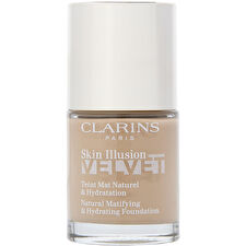 Clarins Skin Illusion Velvet Natural Ingredients Matte Finish Liquid Foundation 109c Wheat 30ml