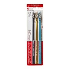Swissdent Profi Whitening Trio Soft Toothbrush 3.0ks