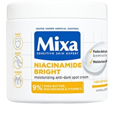 Mixa Moisturizing Cream Against Dark Spots Niacinamide Bright (moisturizing Anti-dark Spot Cream) 400ml
