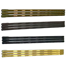 555 Bobby Pins 2 Inch Matte Black 80g Case