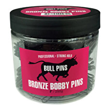 Bull Pins-bronze Bobby Pins Strong Hold 2" 250g Tub