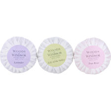 Woods Of Windsor Variety 3 Piece Variety With True Rose & Lavender & Lily Of The Valley And All Are Soaps 30ml/1.7oz
