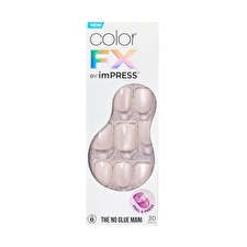 Kiss Glue-on Nails Impress Color Fx - Rebel 30 Pcs