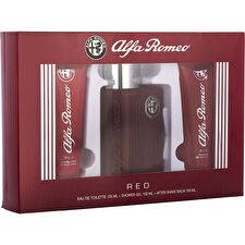 Alfa Romeo Red Eau De Toilette Spray 120ml/4.2oz & Aftershave Balm 90ml/3.4oz & Shower Gel 90ml/3.4oz